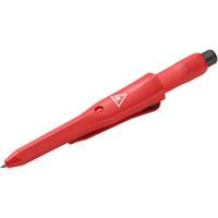 Marqueur &agrave; sec avec &eacute;tui et taille-crayon int&eacute;gr&eacute;, Gris, Marqueur - Hultafors 650100