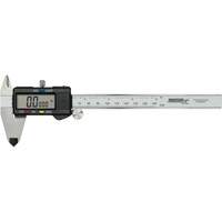 Digital Caliper, 0.0005" (0.01 mm) Resolution, 0" - 6" (0 mm - 150 mm) Range - Johnson 1889-0600