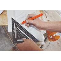 7" Johnny Square&reg; Laser Etched Rafter Square - Johnson 1904-0700