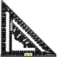 7-1/4" Johnny Square&reg; MACH-1 Smart Mark Rafter Square with Level Vial - Johnson 1904-0700V
