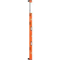 Niveau de plateau extensible robuste, 10'/6' lo, Aluminium, 3, Non magn&eacute;tique - Johnson 5800-0610P