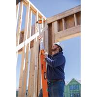 Niveau de plateau extensible robuste, 10'/6' lo, Aluminium, 3, Non magn&eacute;tique - Johnson 5800-0610P