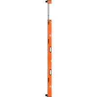 Niveau de plateau extensible robuste, 12'/7' lo, Aluminium, 3, Non magn&eacute;tique - Johnson 5800-0712P