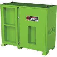 Onsite PPE Storage Cabinet, Steel, High-Visibility Lime Green - Jobox By Crescent CJBPPE72