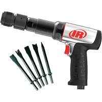 Heavy-Duty Air Hammer with Chisels, 21.8 CFM, 1/4" NPT, 2600 BPM, 3/4" x 3-3/4" (0.0mm x 0.0mm) - Ingersoll Rand 139MAXK