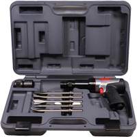 Heavy-Duty Air Hammer with Chisels, 21.8 CFM, 1/4" NPT, 2600 BPM, 3/4" x 3-3/4" (0.0mm x 0.0mm) - Ingersoll Rand 139MAXK