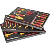 VDE Insulated Tool Set, 1000 V, 72 Pcs - Gearwrench GWVDE72