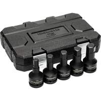 Jeu de douilles &agrave; chocs m&eacute;triques avec boîtier moul&eacute; par soufflage, Hexagonale, Prise 3/4", 5 mr - Gearwrench 84968-06