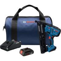 Ensemble cloueur de finition inclin&eacute; calibre 15 sans balais, 18 V, Lithium-ion - Bosch GNH18V-15MAB12