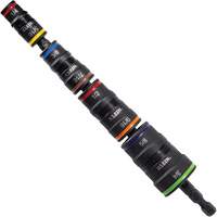 9-in-1 Flip Socket Set, 5 Pcs, Impact, 1/4" Drive Size, Short - Klein Tools 32934