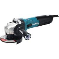 Meuleuse &agrave; angle avec freins m&eacute;caniques SJS II & g&acirc;chette au pouce, 5", 120 V, 15 A, 2800 - 11 500 Tr/min - Makita GA5091X01