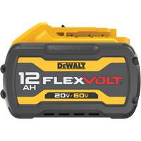 MAX* Flexvolt Battery, Lithium-Ion, 20 V/60 V, 12 Ah - DEWALT DCB6112