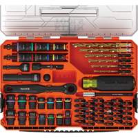 Ensemble visseuse/perceuse &agrave; chocs SAE/m&eacute;trique KNECT - Klein Tools 65304KNECT