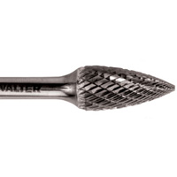 Fraise rotative conique &agrave; deux tranchants, SG-5, 1/2" dia., 1/4" Tige, 1" Prof. de la coupe - Walter Technologies Pour Surface 01V013