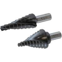 Foret &eacute;tag&eacute; Multi-Step, 1/4" - 1-3/8", Incr&eacute;ments de 1/8", Acier rapide - Walter Technologies Pour Surface 01W112