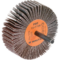 Disques &agrave; lamelles - Meules &agrave; lamelles Coolcut, Oxyde d'aluminium, Grain 80, 3" x 1" x 1/4" - Walter Technologies Pour Surface 15F708
