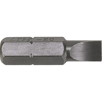 Limited Clearance Insert Bits, Slot, 6/32", 1/4" Drive - Apex 445-10X