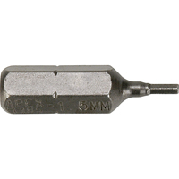 Metric Bits, Hex, 2, 1/4" Drive - Apex 185-2MM