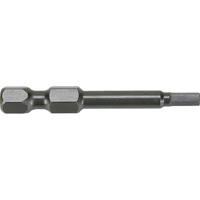 Embouts &agrave; mandrin-1/4" hexagonaux m&eacute;triques, Hexagonale, Embout 6 mm, Prise 1/4", Longueur 4" - Apex AM-6MM-4
