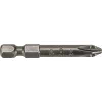 EMBOUTS &agrave; MANDRIN 1/4" PHILLIPS, ACR, Phillips, Embout #2, Prise 1/4", Longueur 3-1/2" - Apex 492-B-ACR2X