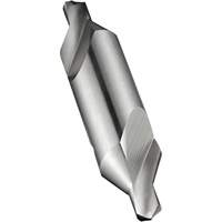 Combined Centre Drill and Countersink, #0, 1/32" Small Diameter, 1/8" Large Diameter, High Speed Cobalt - Dormer 5969065