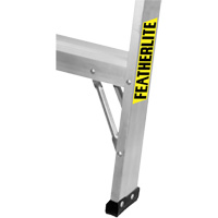 Chevalet de sciage industriel, 2' ha x 31,9375" la x 23,50" pr, Capacit&eacute; de 300 lb, Aluminium - Featherlite 3702