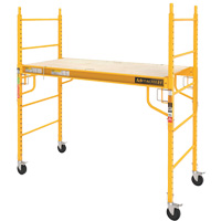 &eacute;chafaudages mobiles - &eacute;chafaudage maxi carr&eacute;, Cadre Acier, 74" p x 74" h - Metaltech I-CISC