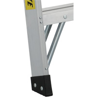 Escabeau industriel tr&egrave;s robuste s&eacute;rie 3400, 4', Aluminium, Capacit&eacute; 300 lb, Type 1A - Featherlite 3404