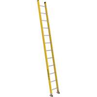 Industrial Extra Heavy-Duty Straight Ladders (5600 Series), 12', Fibreglass, 375 lbs., CSA Grade 1AA - Featherlite 5612D