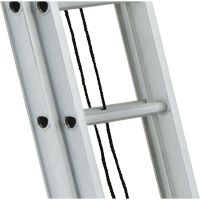&eacute;chelles &agrave; coulisse industrielles & robustes (s&eacute;rie 3200D), Cap 300 lb, 21' h, Calibre 1A - Featherlite 3224D