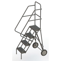 &eacute;chelles roulantes, 4 marches, Stri&eacute;, Hauteur 40" - Tri-Arc Manufacturing KDRF104162