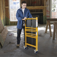 Ensemble de petit &eacute;chafaudage de base de 4' Jobsite Series, Cadre Acier, 41" p x 45-3/4" h - Metaltech I-IMCN