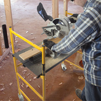 Ensemble de petit &eacute;chafaudage de base de 4' Jobsite Series, Cadre Acier, 41" p x 45-3/4" h - Metaltech I-IMCN