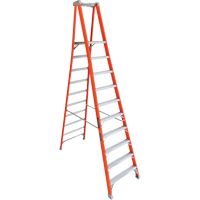Industrial Heavy-Duty Pro Platform Stepladders (FXP1700 Series), 10', 300 lbs. Cap. - Louisville Ladder FXP1710