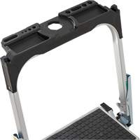 Tilt & Roll Step Stool Ladder, 3 Steps, 34" x 22" x 50.75" High - Louisville Ladder L-2011-03