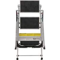 Tilt & Roll Step Stool Ladder, 3 Steps, 34" x 22" x 50.75" High - Louisville Ladder L-2011-03