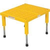 Adjustable Work-Mate Stand, 1 Step(s), 23-1/2" W x 19-9/16" L x 16-1/2" H, 500 lbs. Capacity - Vestil AHW-H-1924