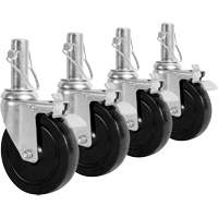 Jeu de roulettes pour &eacute;chafaudage - Metaltech I-I4CW5