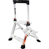 Jumbo Step Ladder, 1.5', Aluminum, 375 lbs. Capacity, Type 1AA - Little Giant Ladders 11902-303