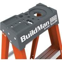 Escabeau BuildMan, 4', Fibre de verre, Capacit&eacute; 300 lb, Type 1A - Metaltech E-SLFB4T1A