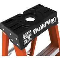 Escabeau, 12', Fibre de verre, Capacit&eacute; 375 lb, Type 1AA - Metaltech E-SLFB12T1AA