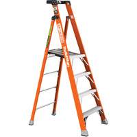 Escabeau avec plateforme Safespace, 4', Cap. De 300 lb - Metaltech E-PSFB4T1A