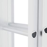 &eacute;chelle coulissante Jobsite Series, Cap 200 lb, 16' h, Calibre 3 - Metaltech E-ELA16T3