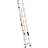 &eacute;chelle coulissante Jobsite Series, Cap 225 lb, 32' h, Calibre 1 - Metaltech E-ELA20T1