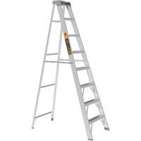 Escabeau, 8', Aluminium, Capacit&eacute; 225 lb, Type 2 - Metaltech E-SLA8T2