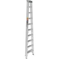 Escabeau, 10', Aluminium, Capacit&eacute; 225 lb, Type 2 - Metaltech E-SLA10T2