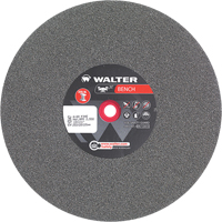 Meules pour rectifieuses d'&eacute;tabli, 10" x 1", Arbre de 1", 1 - Walter Technologies Pour Surface 12E643