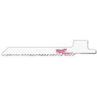 Sawzall&reg; Reciprocating Saw Blade, Bi-Metal, 10 TPI, 3-5/8" L x 5/16" W - Milwaukee 48-00-5161
