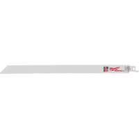 Sawzall&reg; Reciprocating Saw Blade, Bi-Metal, 10/14 TPI, 12" L - Milwaukee 48-00-5194