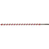 Longue m&egrave;che h&eacute;licoidale pour perceuse, Diam&egrave;tre de 11/16", Cannelure 15", Tige 7/16" hexagonal - Milwaukee 48-13-5680